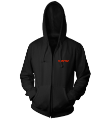 LOGO RED/BLACK ZIP