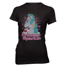 PRINCESS SPARKLE ROLLED SLEEVES