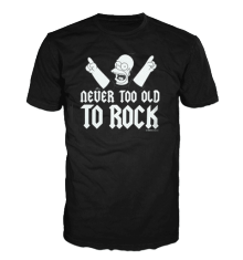 NEVER TOO OLD