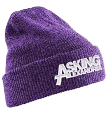 ASKING ALEXANDRIA - LOGO PURPLE TURN UP