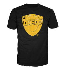 JUDGE DREDD - BADGE YELLOW